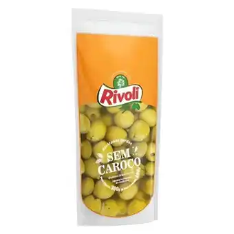 Azeitona verde sem caroço rivoli 150g