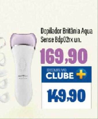 Rede Top Depilador britânia aqua sense bdp02rx oferta