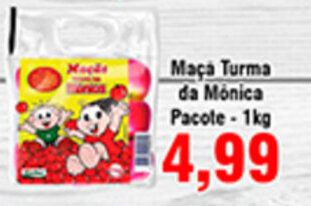 Shibata Supermercados Maca Turma da Monica Pascote 1kg oferta