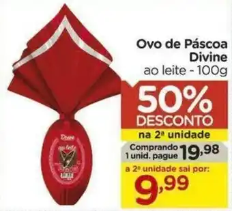 Carrefour Ovo de Páscoa Divine 100g oferta