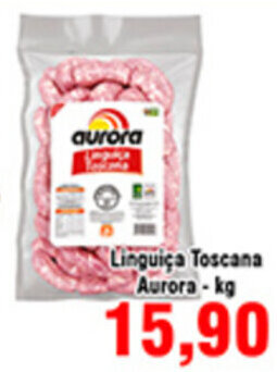 Shibata Supermercados Linguica Toscana Aurora 1kg oferta