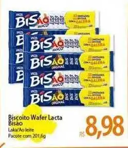 Atacadão Biscoito wafer lacta bisão oferta
