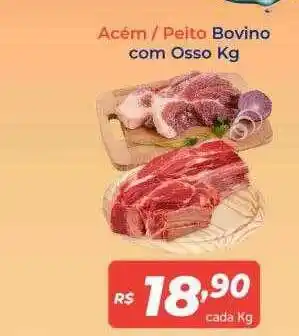 Atakarejo Acém - peito bovino com osso kg oferta