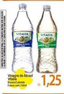 Atacadão Vinagre de álcool vitalia oferta