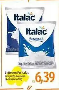 Atacadão Leite em pó italac integral-intanstâneo pacote oferta