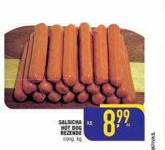 Salsicha hot dog rezende
