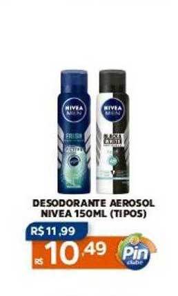 Desodorante aerosol nivea tipos