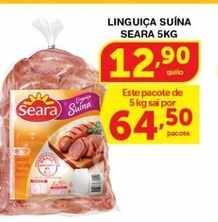 Roldão Linguiça suína seara 5kg oferta