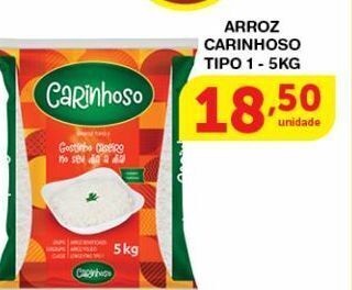 Roldão Arroz carinhoso tipo 1 5kg oferta