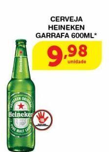 Roldão Cerveja heineken 600ml oferta