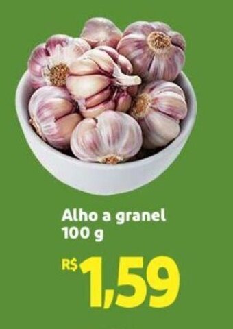 Extra Supermercado Alho a granel 100g oferta