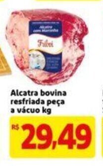 Extra Supermercado Alcatra Bovina Resfriada Peça a vácuo 1kg oferta