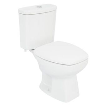 Leroy Merlin Kit vaso sanitário com caixa acoplada 3/6l saída vertical thema branco incepa oferta