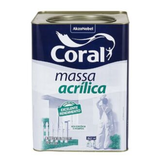 Leroy Merlin Massa acrílica 25 kg coral oferta