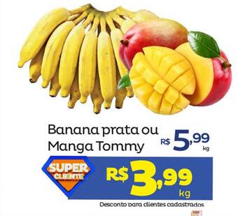 Super Lagoa Banana prata ou manga tommy oferta