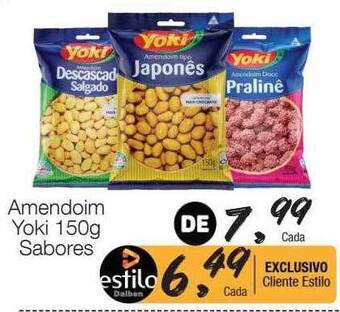 Supermercado Dalben Amendoim yoki sabores oferta