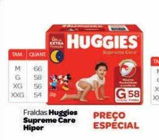 Drogarias Farmagnus Fraldas huggies supreme care hiper oferta
