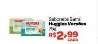 Drogarias Farmagnus Sabonete barra huggies versões oferta