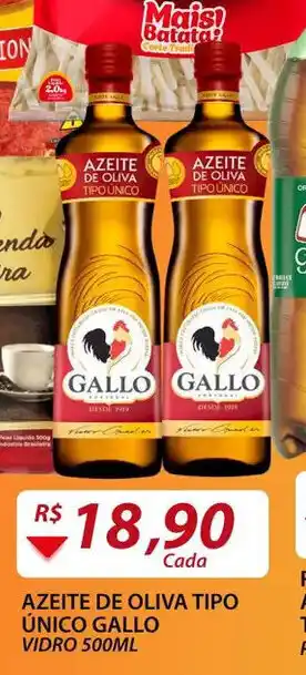 Assaí Atacadista Azeite de oliva Tipo único Gallo 500ml oferta