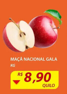 Assaí Atacadista Maçã Nacional Gala 1kg oferta