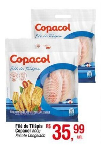 Fort Atacadista Filé de Tilápia Copacol 800g oferta