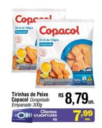 Fort Atacadista Tirinhas de Peixe Copacol 300g oferta