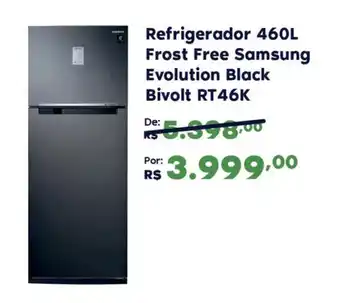 Sam's Club Refrigerador 460L Frost Free Sasmung Evolution Black oferta