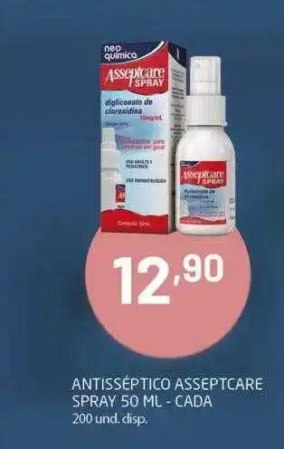 Antisséptico asseptcare spray