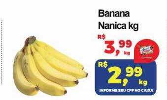 Semar Supermercado Banana nanica kg oferta