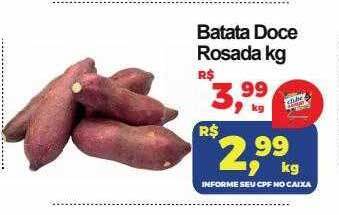 Semar Supermercado Batata doce rosada kg oferta
