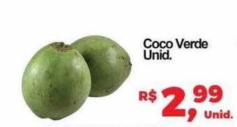 Semar Supermercado Coco verde unid. oferta