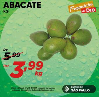 Dia Abacate kg oferta