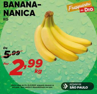 Dia Banana-nanica kg oferta