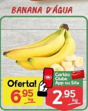 Supermercados Princesa Banana d`agua kg oferta