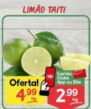 Supermercados Princesa Limão taiti kg oferta