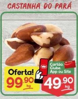 Supermercados Princesa Castanha do pará kg oferta