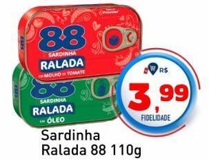 Tonin Superatacado Sardinha ralada 88 110g oferta