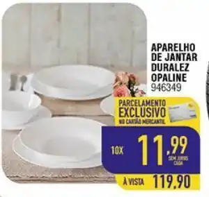 Mercantil Rodrigues Aparelho de jantar duralex opal 946349 oferta