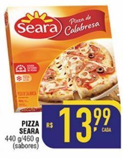 Mercantil Rodrigues Pizza seara 440 g/460 g (sabores) oferta