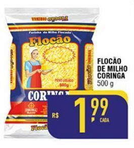 Mercantil Rodrigues Flocão de milho coringa 500 g oferta