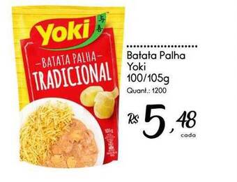 Giassi Supermercados Batata palha yoki oferta