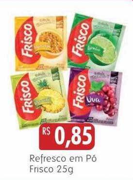 Epa Refresco em pó frisco oferta