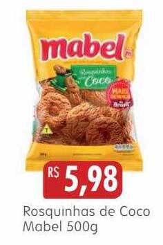Epa Rosquinhas de coco mabel oferta