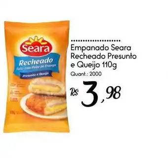 Giassi Supermercados Empanado seara recheado presunto e queijo oferta