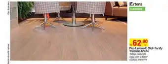 Leroy Merlin Piso laminado click paraty trindade artens oferta