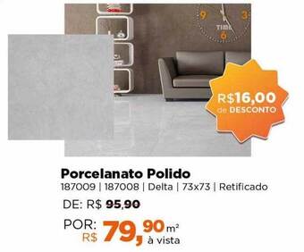 Lojas TaQi Porcelanato polido oferta