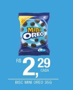 DB Supermercados Biscoito mini oreo 35g oferta