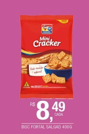 DB Supermercados Biscoito fortaleza salgado 400g oferta