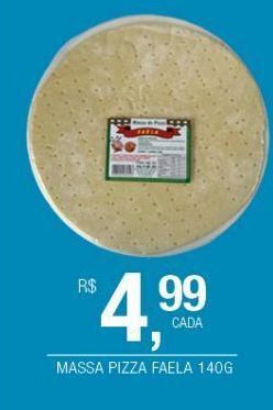 Massa pizza faela 140g
