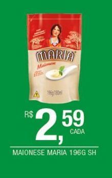 DB Supermercados Maionese maria 196g oferta